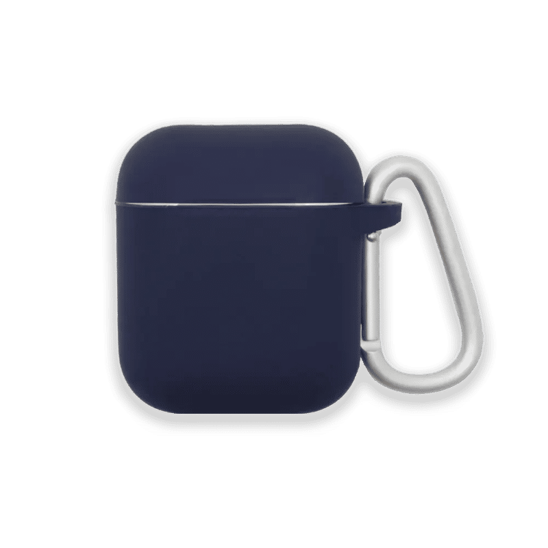 Чохол для гарнітури AirPods Puzoo Liquid Silicone Blue