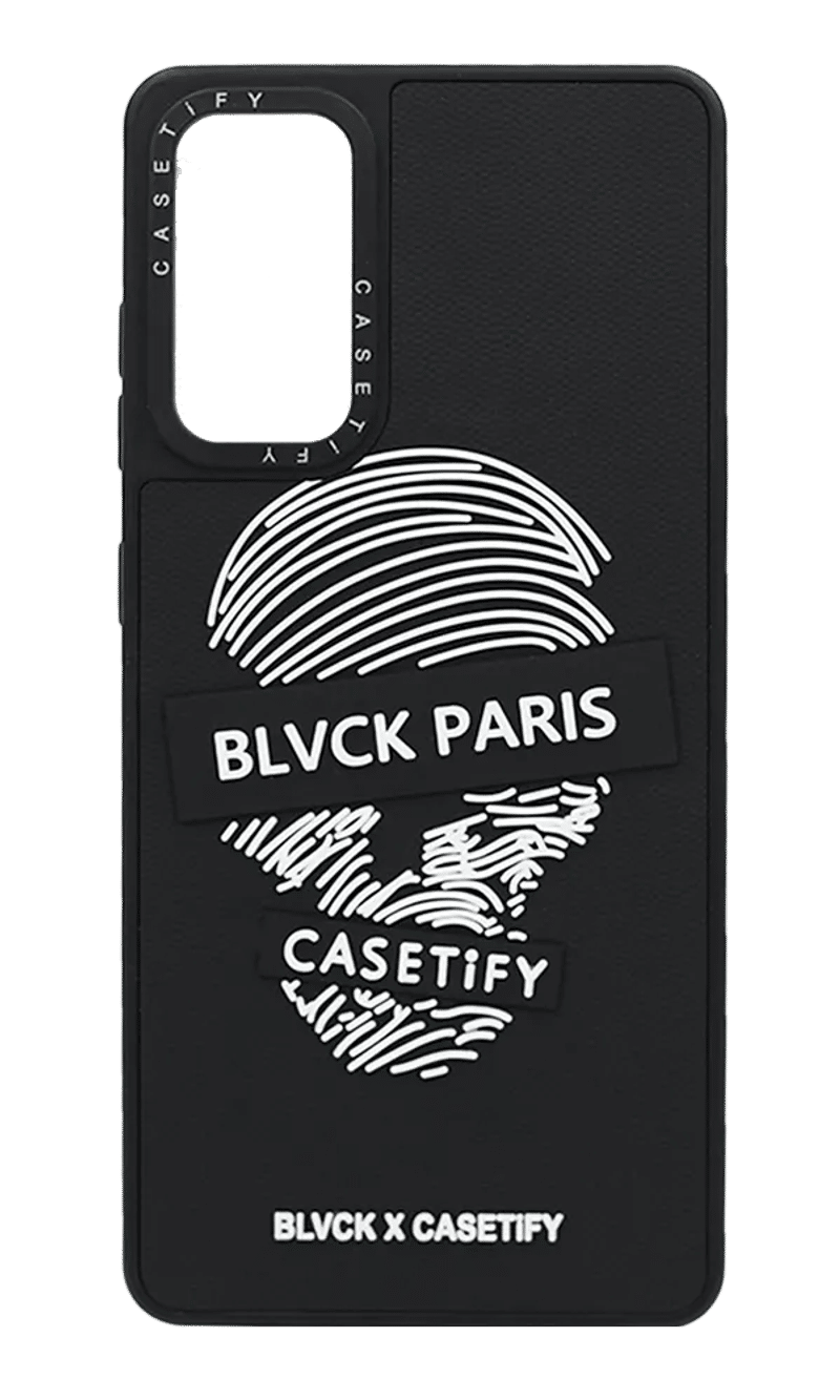 Чохол Caseti 3d Blvck Paris для Samsung S20 FE SM-G780F Black