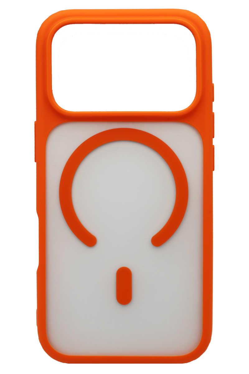 Чохол-накладка Shadow Matt Buttons Magsafe для iPhone 17 Pro Orange