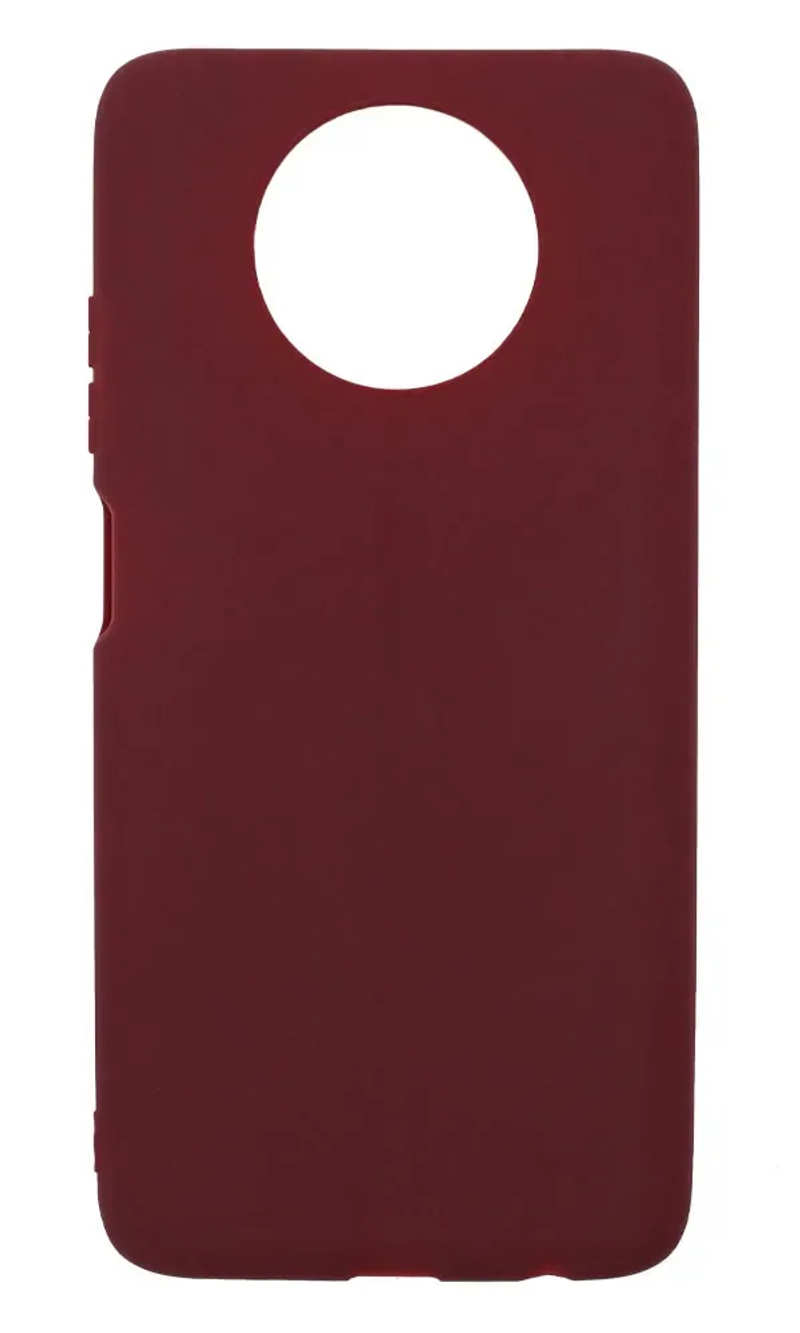 Чохол силіконовий Slim для Xiaomi Redmi Note 9T Bordo