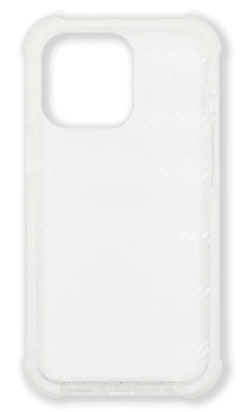 Чохол-накладка Guard Carbon PC+TPU для iPhone 13 Pro White/Transparent