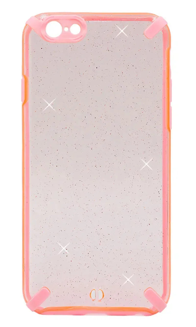 Чохол-накладка Sparkles Border Shockproof для iPhone 6 Pink