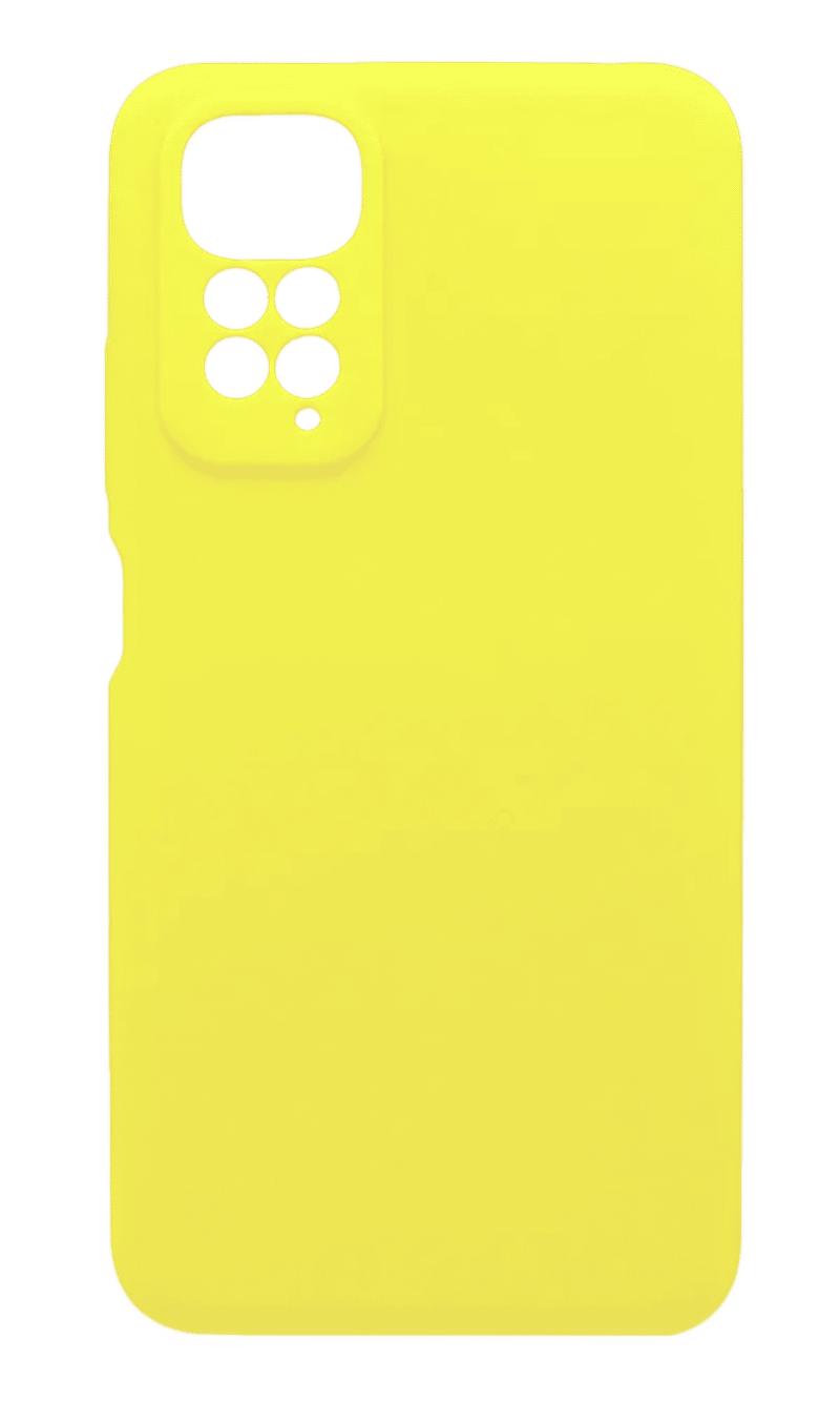 Чохол Molan Silicone для Xiaomi Redmi Note 11 Pro 4G/5G/Note 11E Pro/ 12 Pro 4G Yellow