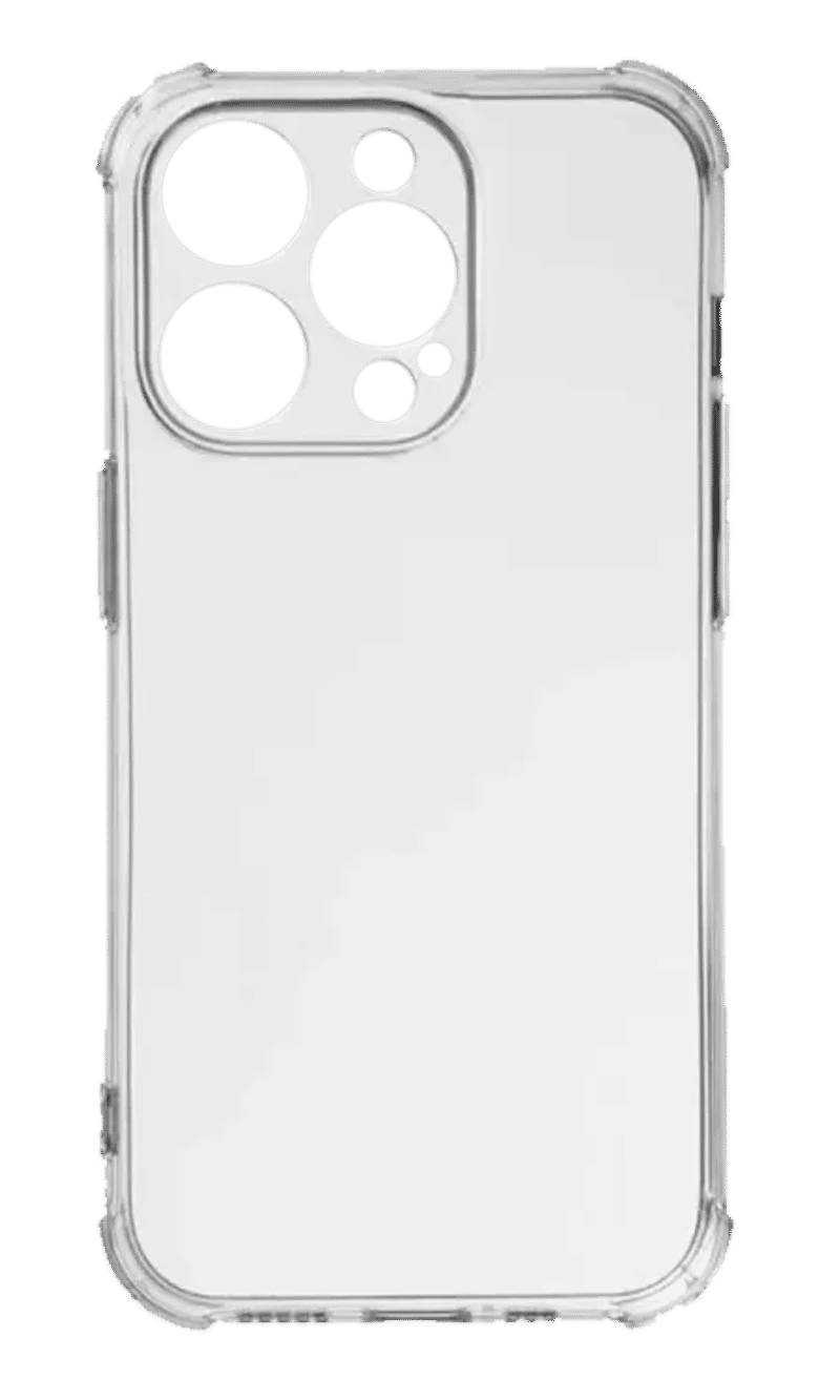 Чохол силіконовий WS Clear Shockproof для iPhone 16 Pro Transparent