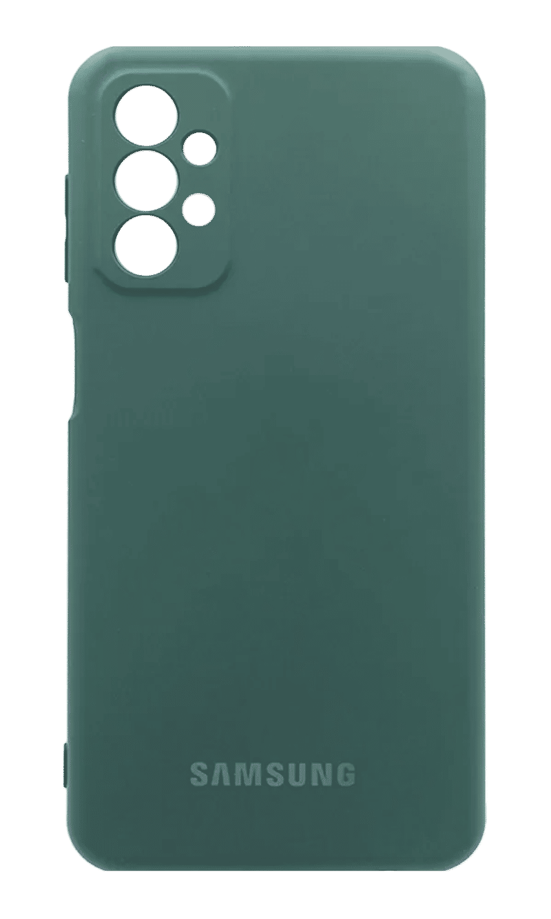 Silicone Silicone Cover for Samsung A23 SM-A235F Green