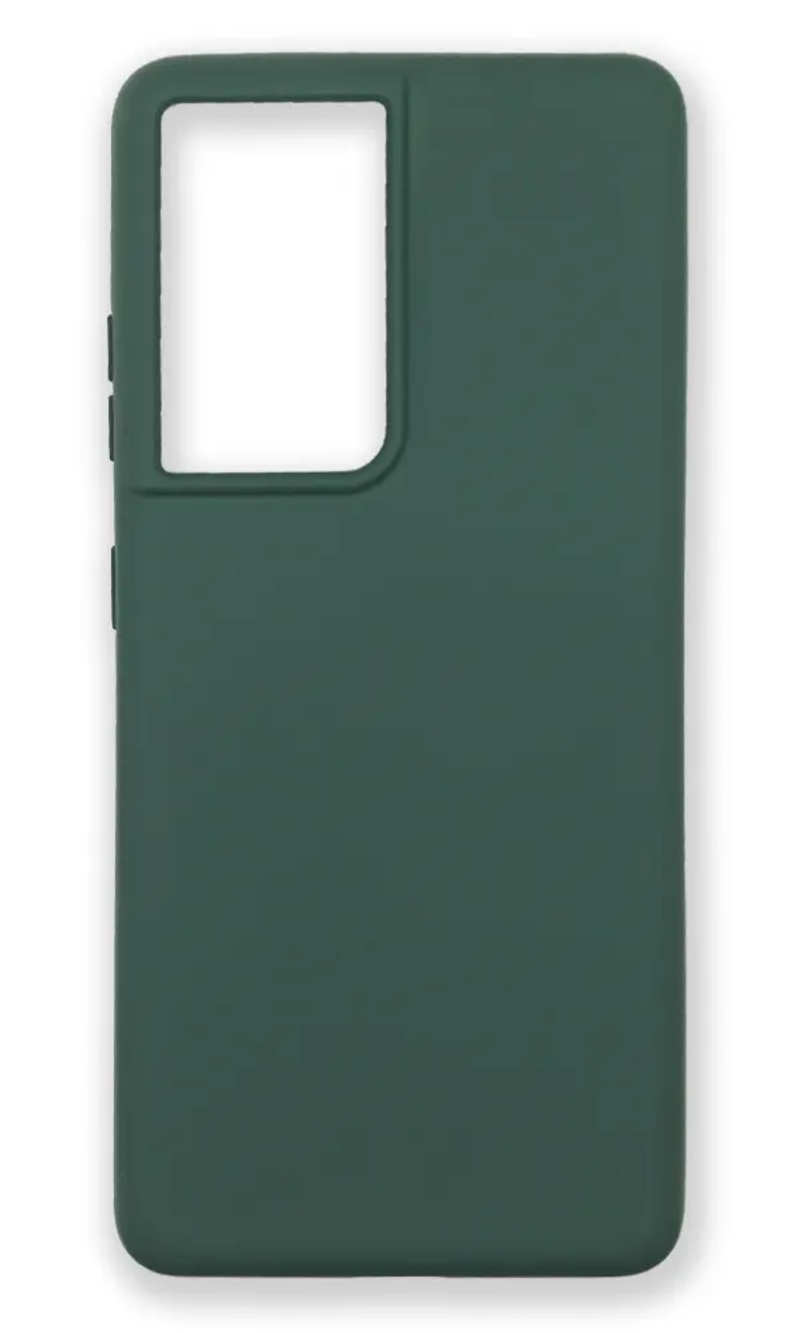 Silicone case Molan Silicone for Samsung S21 Ultra SM-G998B Green