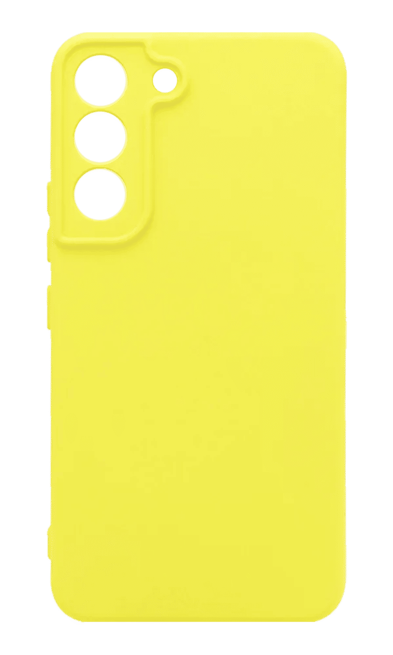 Чохол Molan Silicone Full Cam Samsung S22 SM-S901B Yellow