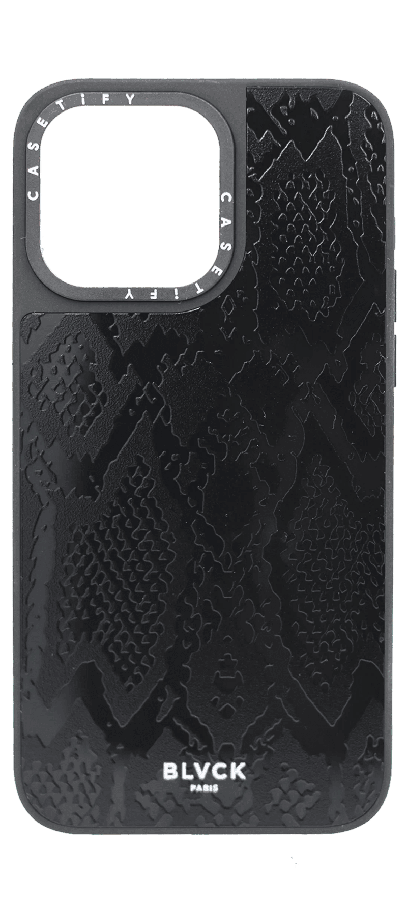 Caseti Snake BLVCK case for iPhone 16 Pro Max Black