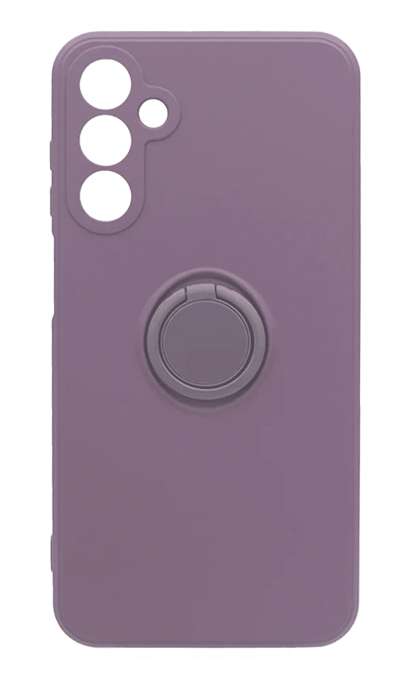Чохол силіконовий Matte Color Buttons + RingHolder Samsung A15 SM-A155F Blueberry