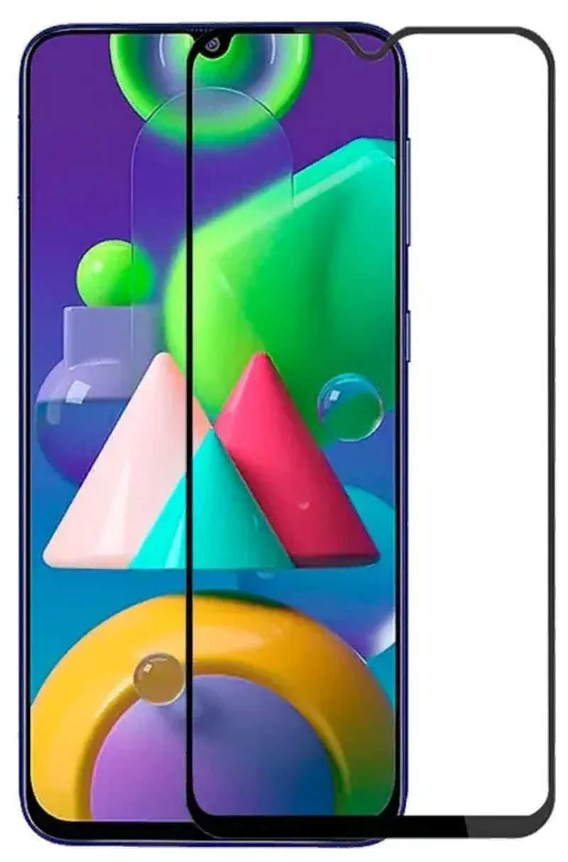 Захисне скло 6D Samsung M52 SM-M526F Black М.У.