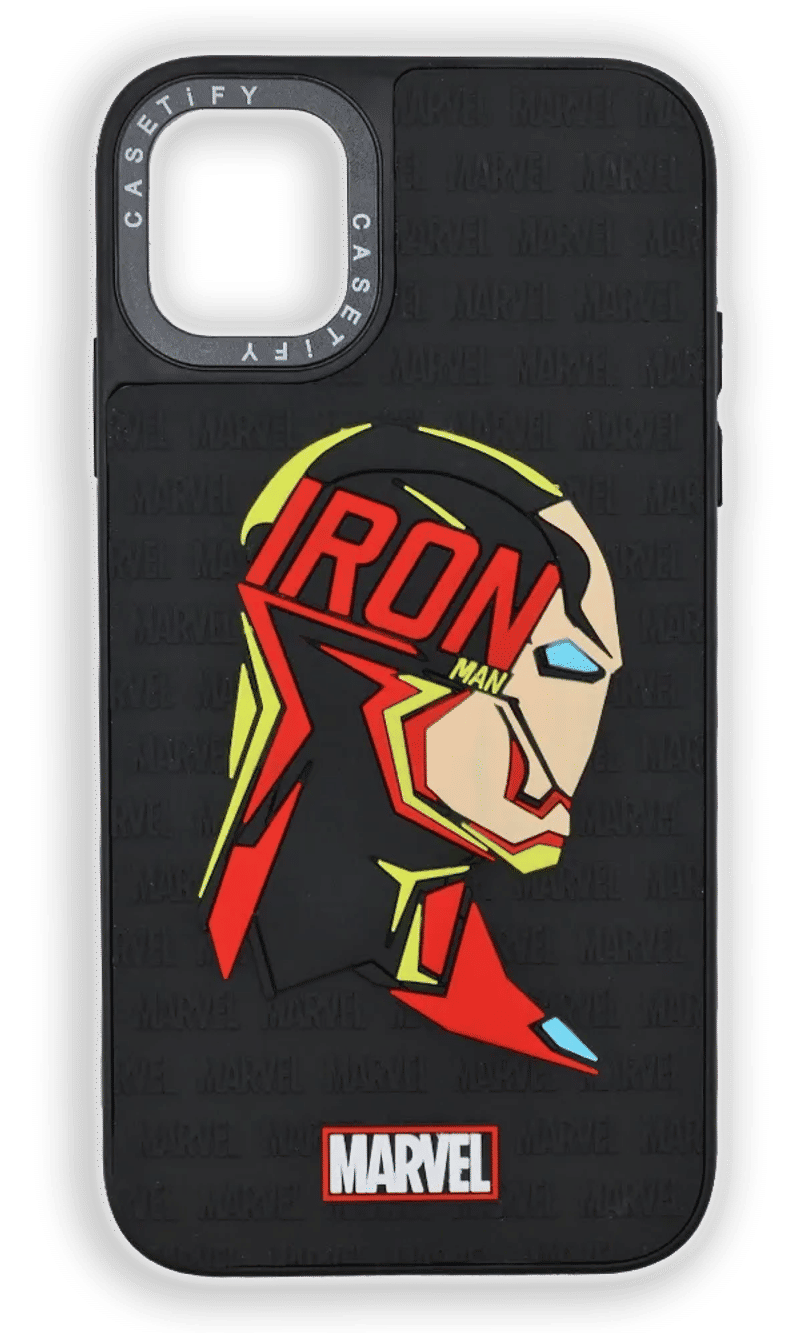 Чохол-накладка Caseti 3d IRON MAN для iPhone 11 Black