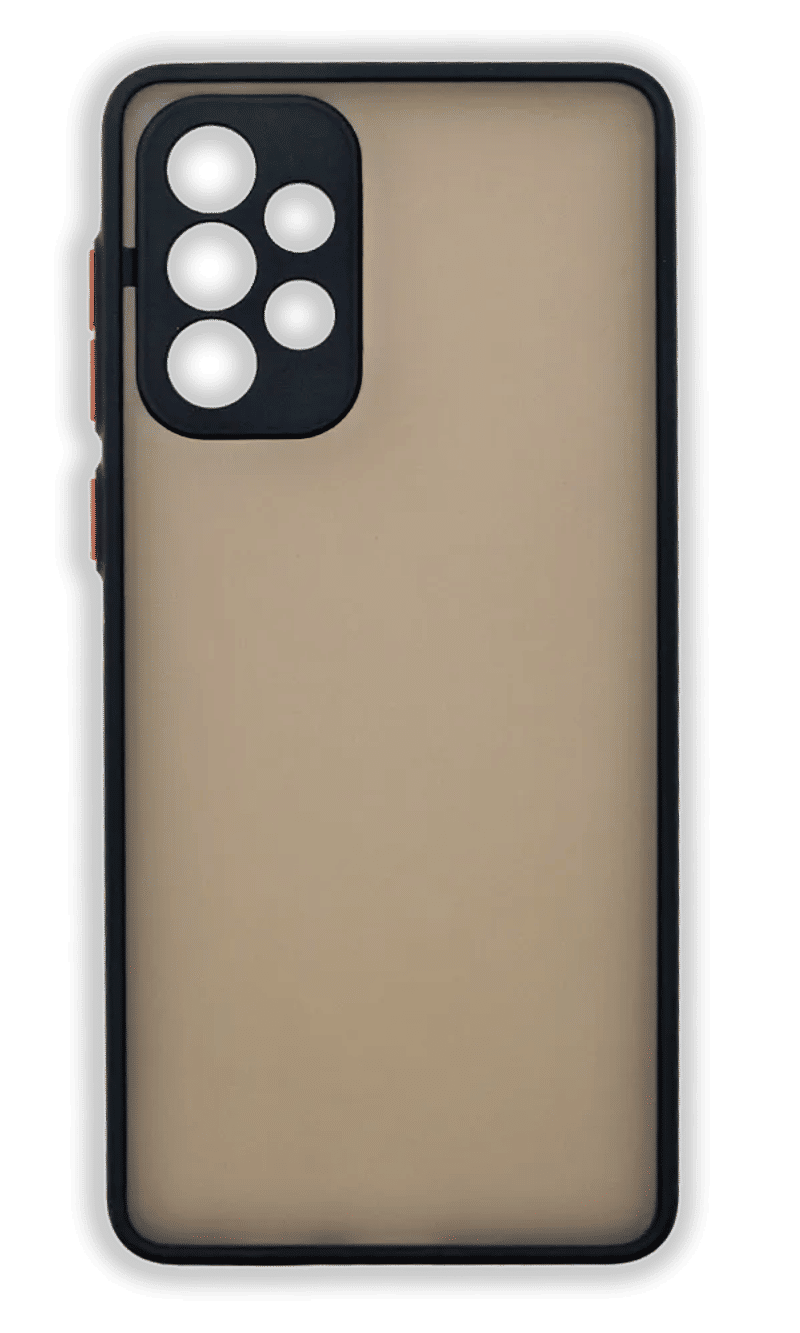 Чохол-накладка Mate + Border Silicon Samsung A73 SM-A736F Black