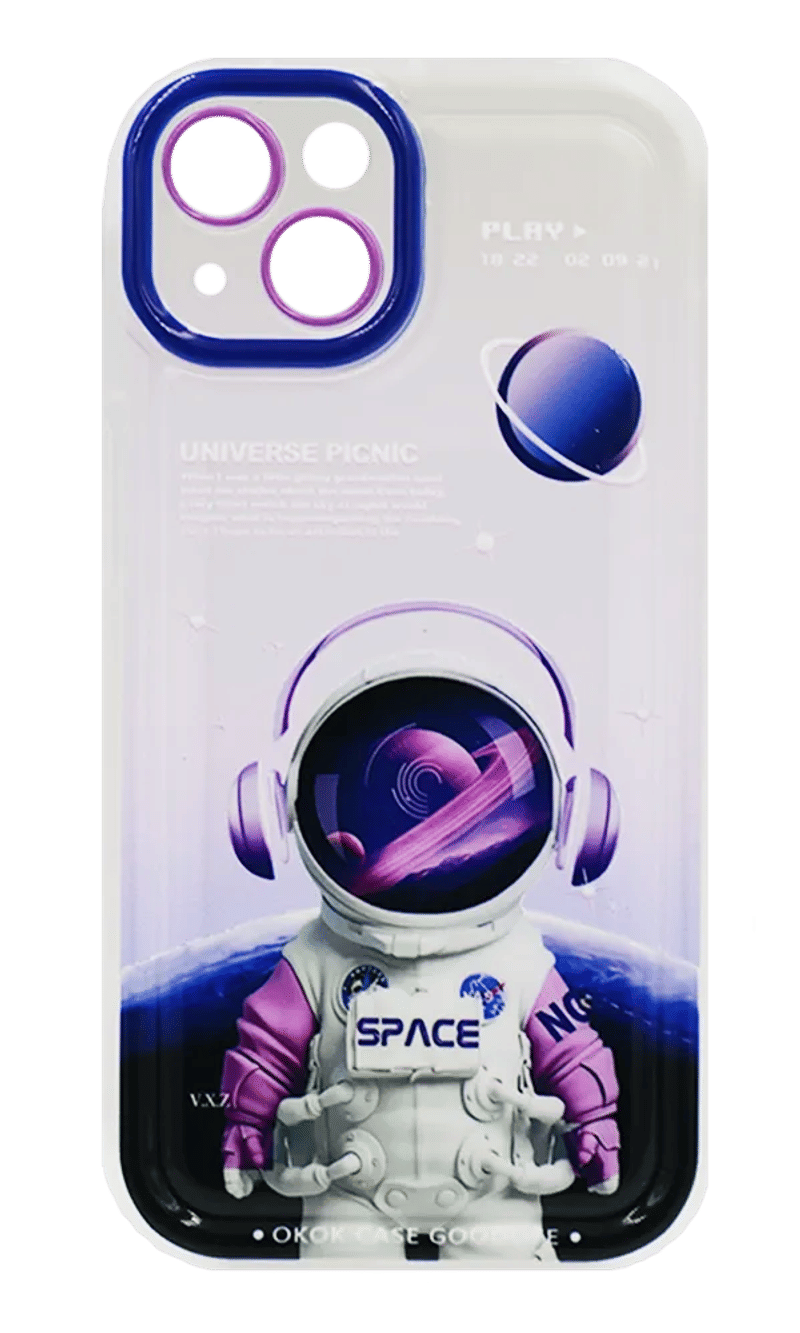 Print NASA silicone case for iPhone 14 / 13