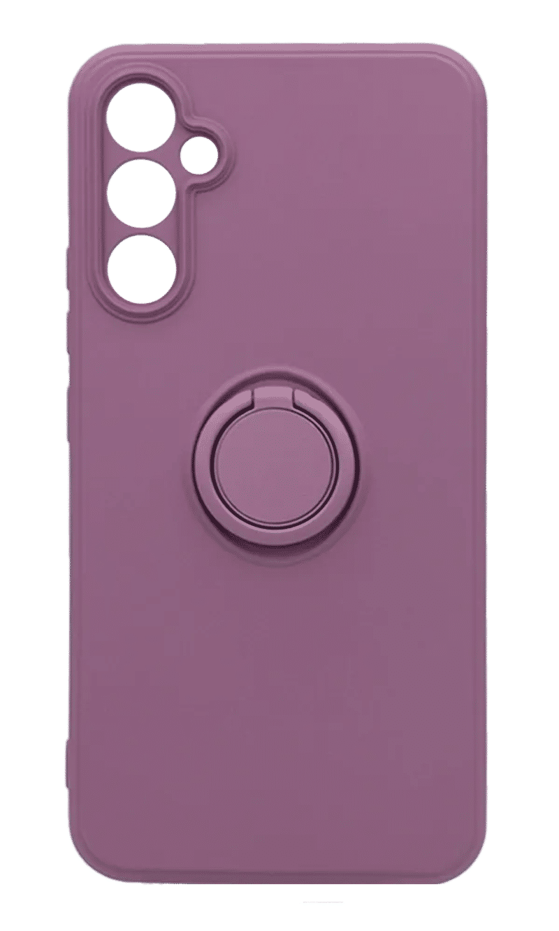 Чохол силіконовий Matte Color Buttons + RingHolder Samsung A34 SM-A346F Purple