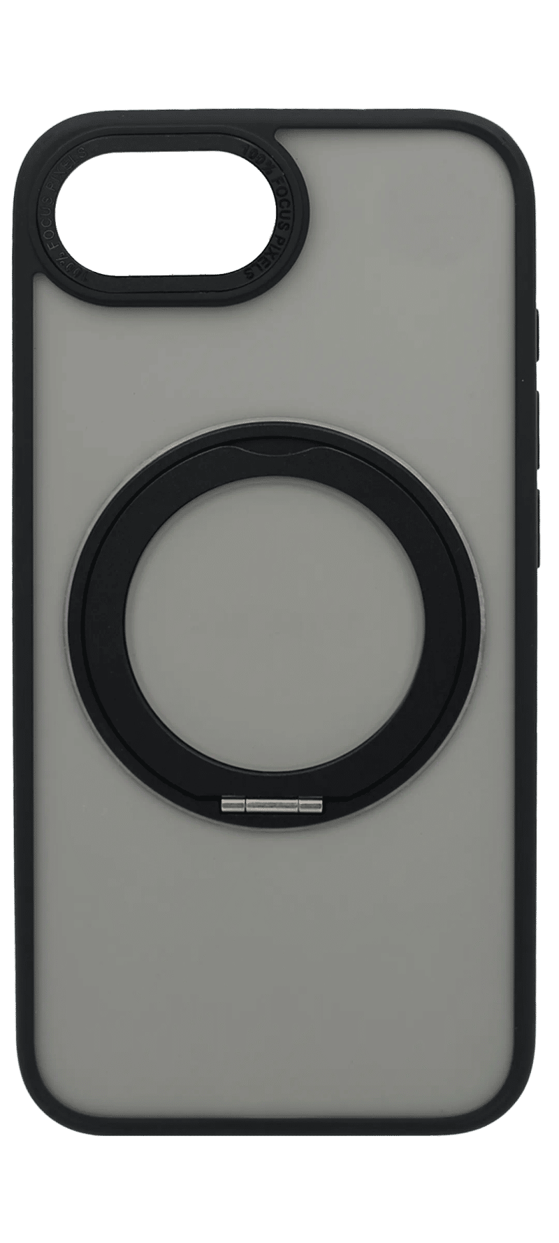 Shadow Matt Circle-Stand Case for iPhone 16e Black