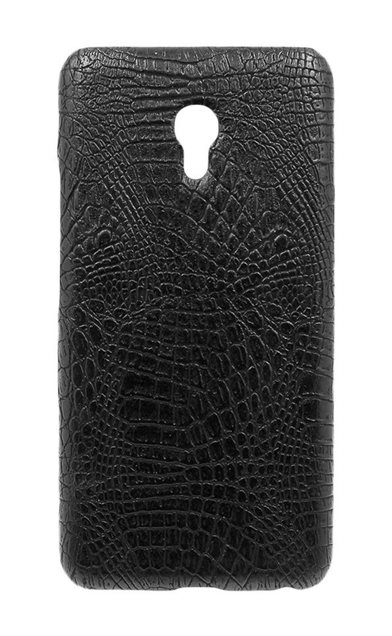 Case-lining Leather Crocodile for Meizu M5 / M5 Mini Black