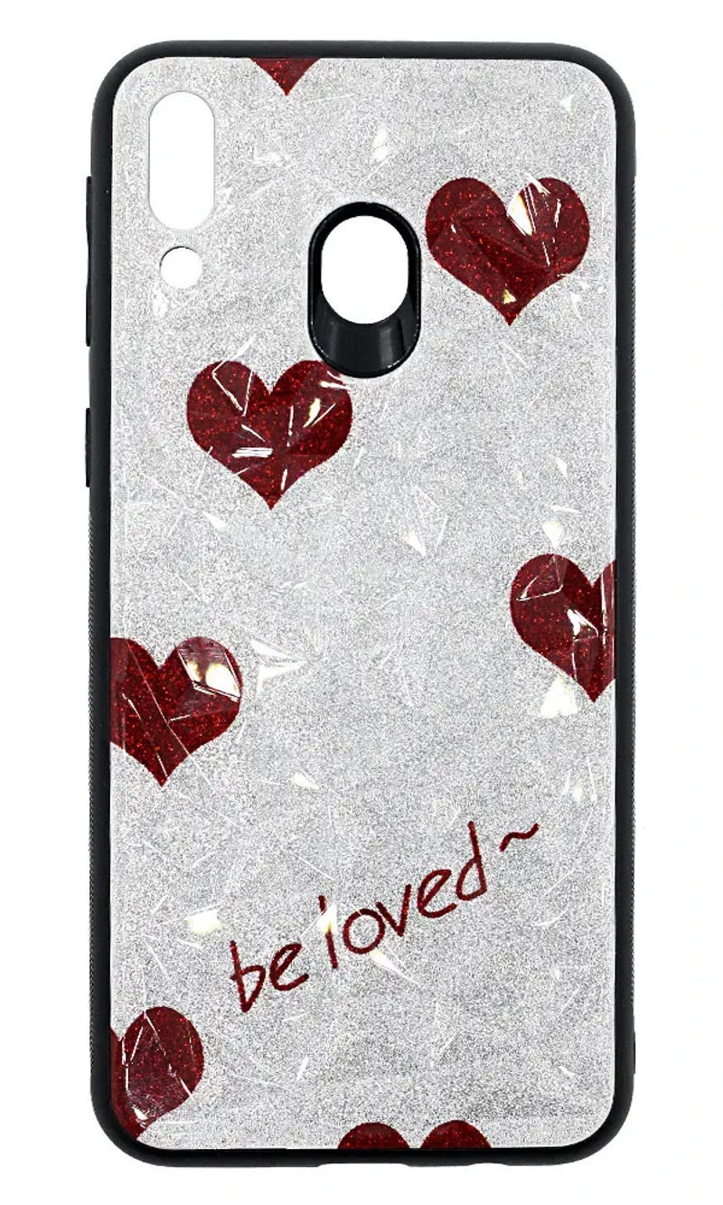 Чохол-накладка Prizm Print для Samsung M20 SM-205F Silver Heart