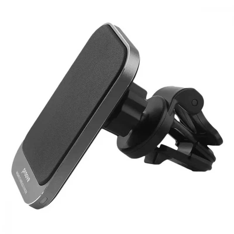 Автотримач Magnetic Wireless MagSafe Proove Square Pro 15W vent-magnetic Gray