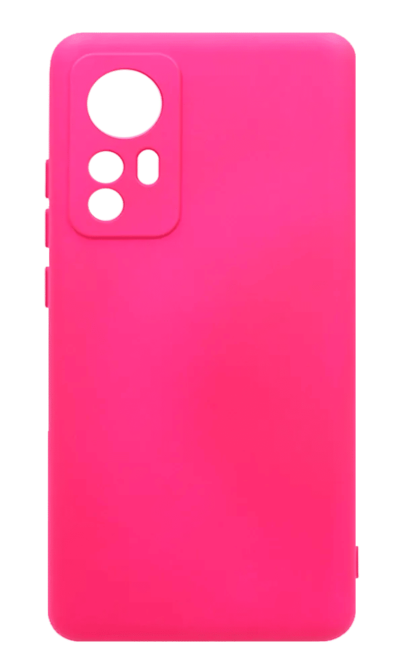Чохол Molan Silicone для Xiaomi 12 Magenta