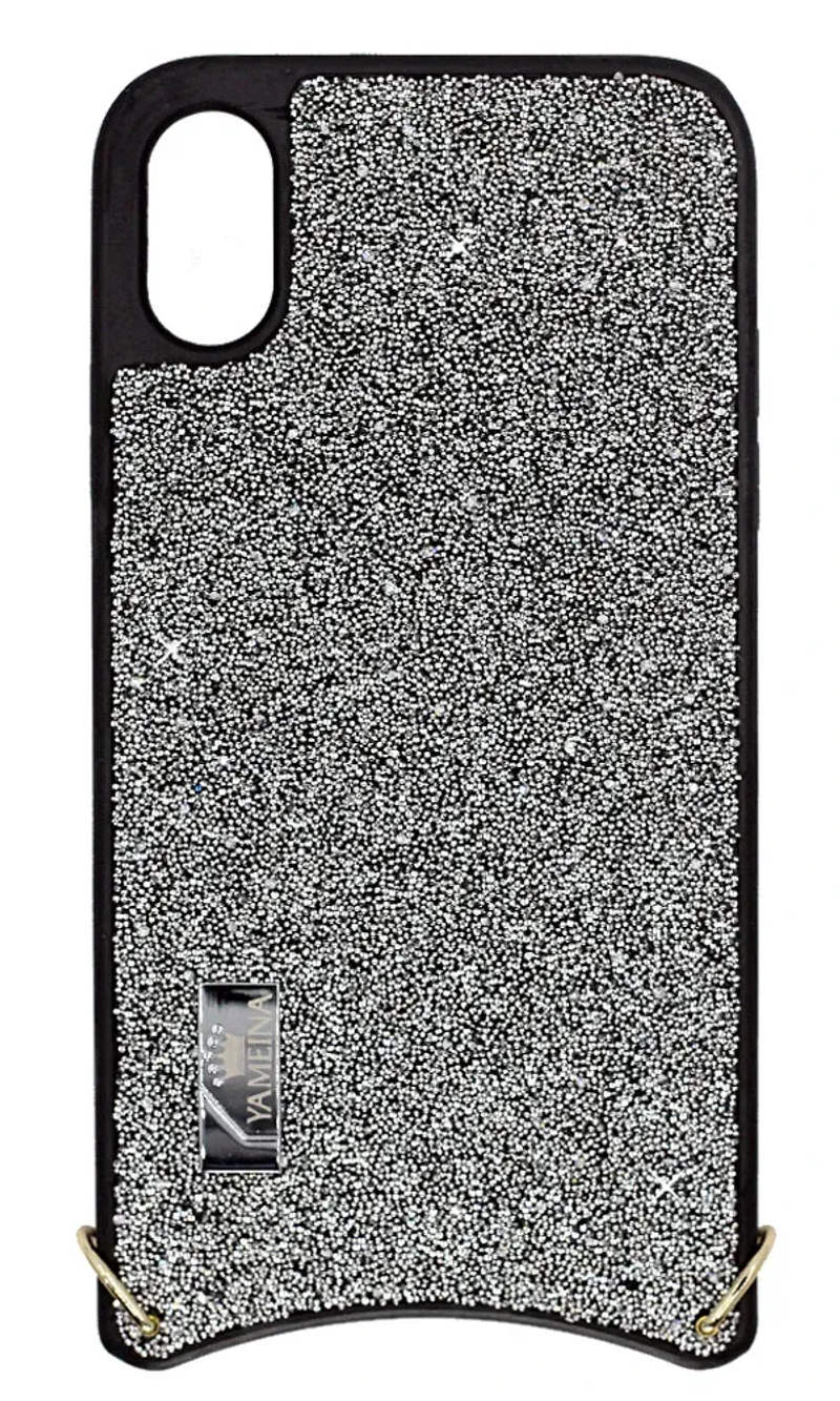 Чохол-накладка Yameina Diamonds Bag для iPhone XS Max Silver