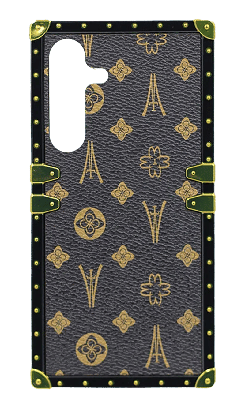 LuxRing silicone case for Samsung S24 / S25 Brown