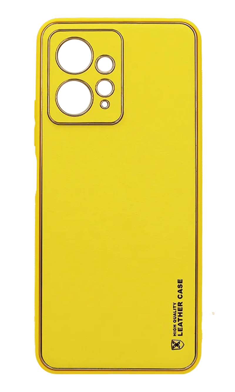 Чохол-накладка HQ Leather для Xiaomi Redmi Note 12 Yellow