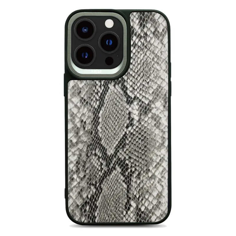 Case-cover kajsa GC Snake Pattern 2 for iPhone 14 Pro Beige 3-GSN2-I14P6.1-BE