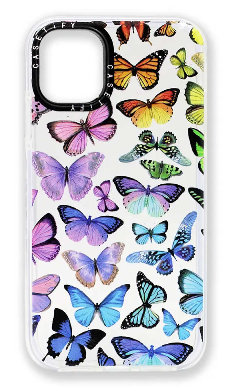 Чохол силіконовий Print Butterfly для iPhone 11 Holographic