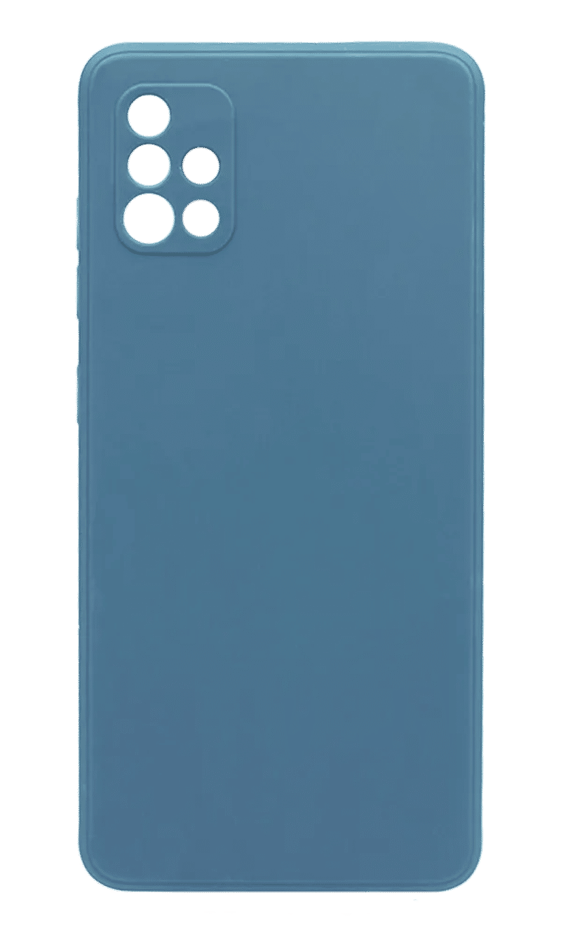Чохол силіконовий Slim для Samsung A51 SM-A515F Blue/Grey