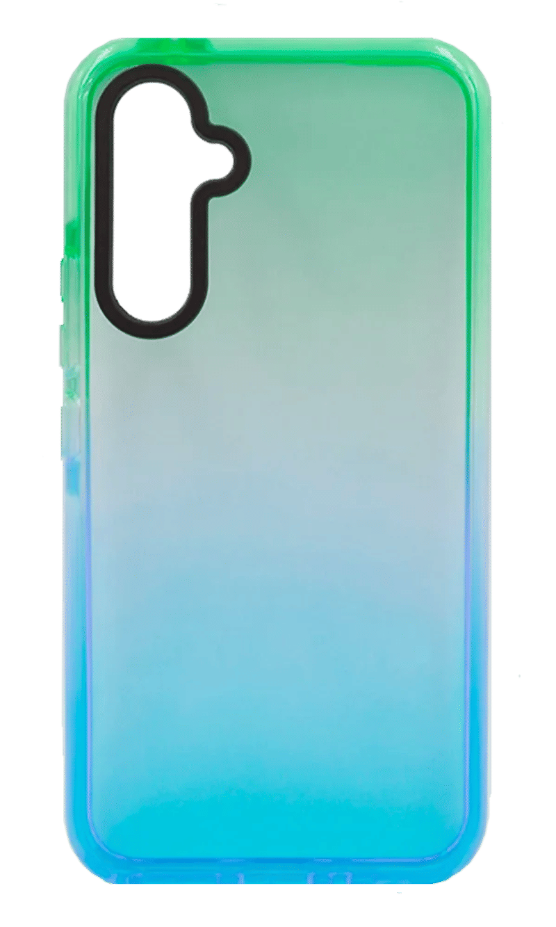 Чохол силіконовий Sunny Gradient для Samsung A54 SM-A546F Blue/Green