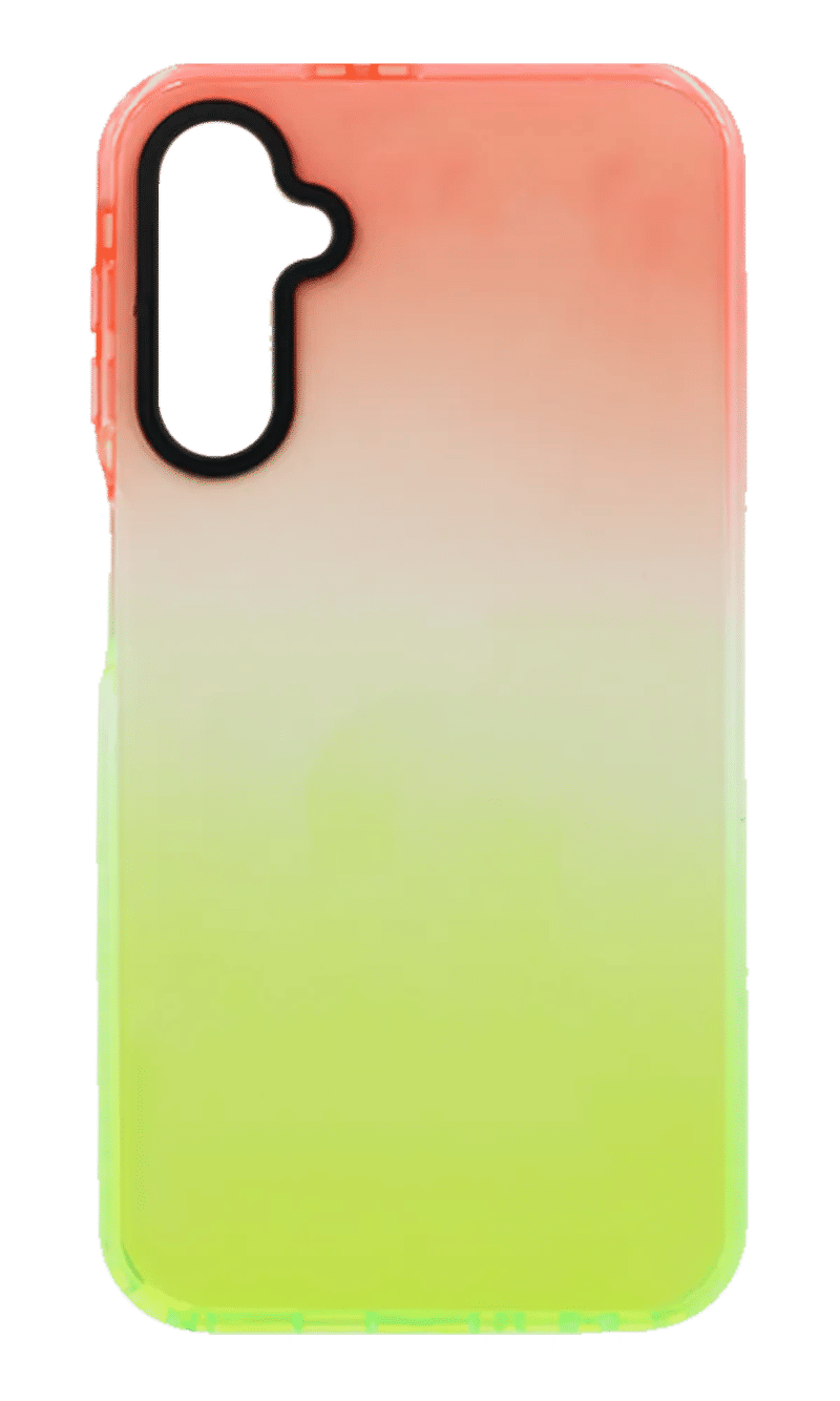 Silicone case Sunny Gradient for Samsung A24 SM-A245F Pink/Green