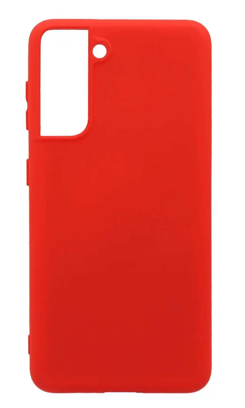 Чохол Molan Silicone для Samsung S21 Plus SM-G996B Red