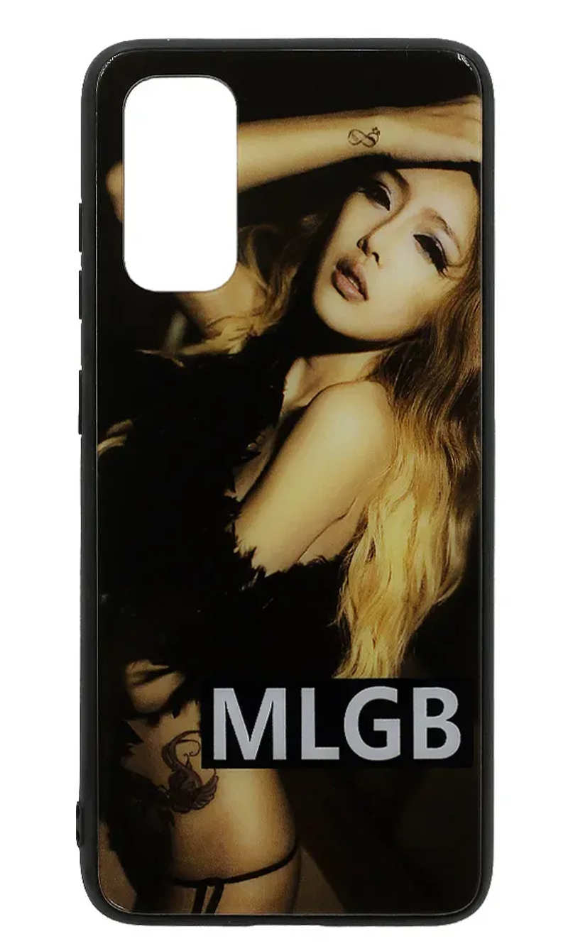 Чохол-накладка Glass Print для Samsung S20 Plus SM-G985F MLGB
