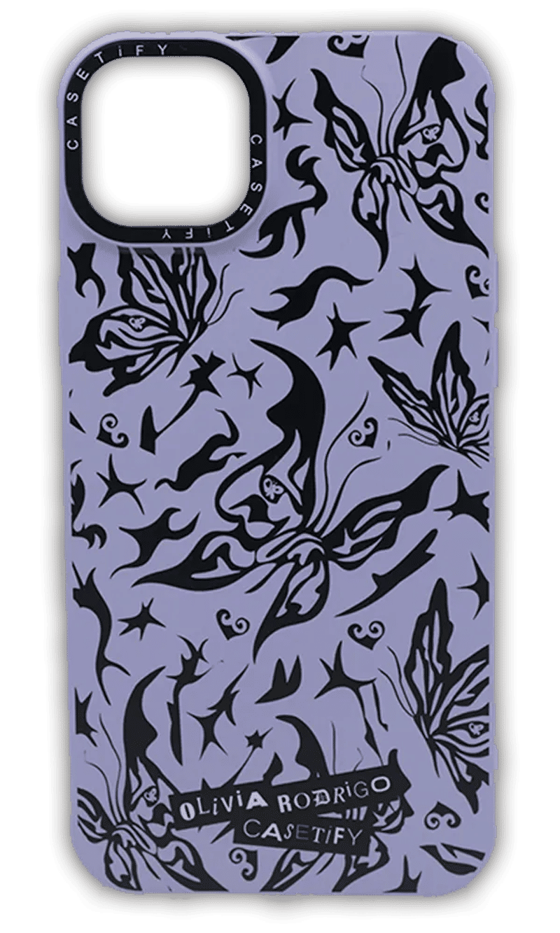 Чохол силіконовий Print Caseti Olivia для iPhone 11 Violet