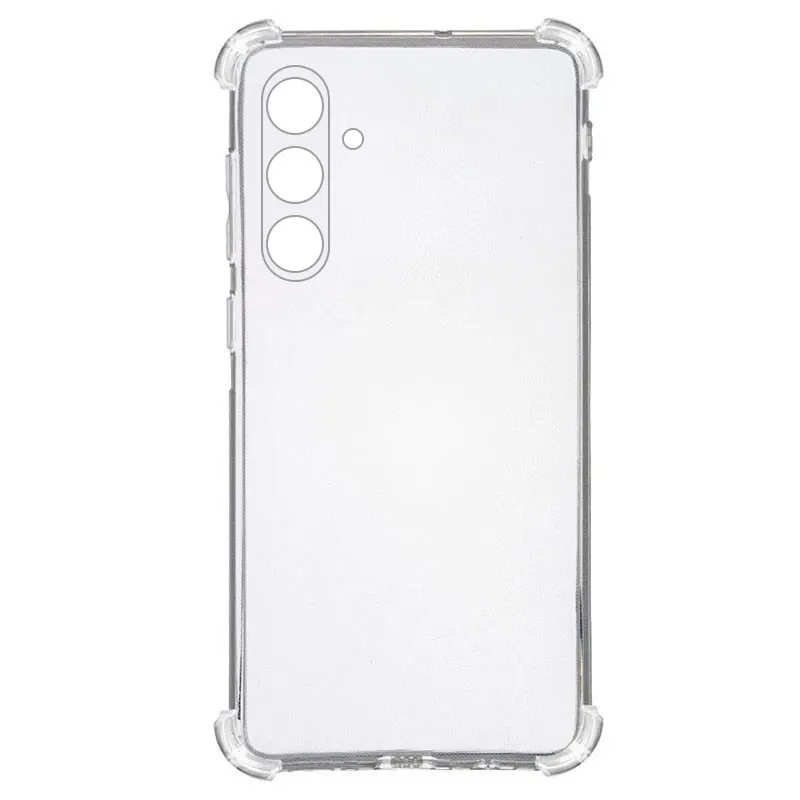 Silicone case Touch Border for Samsung A26 Clear