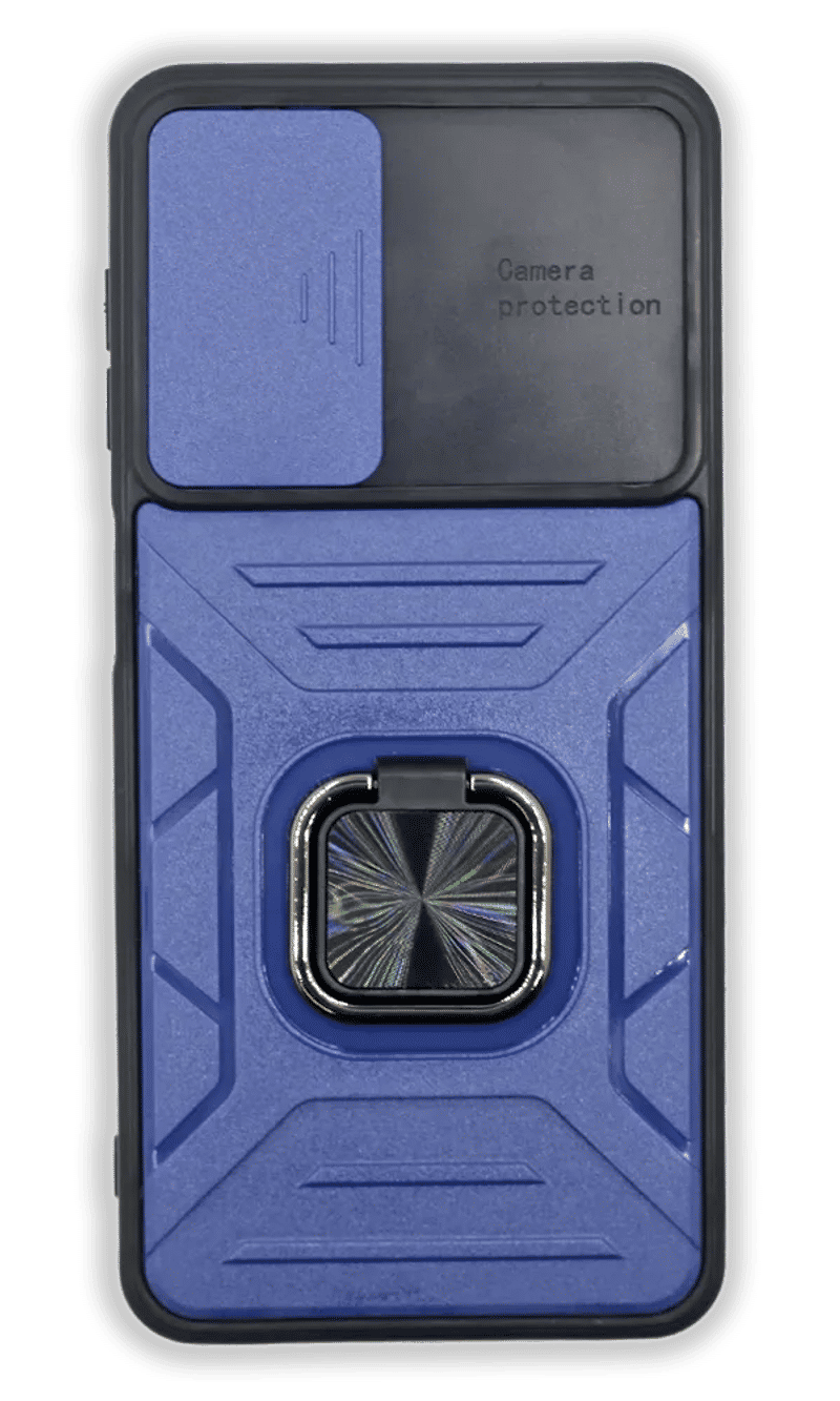 Чохол-накладка Hybrid CamOff+ Flash Ring для Samsung A13 SM-A135F Blue