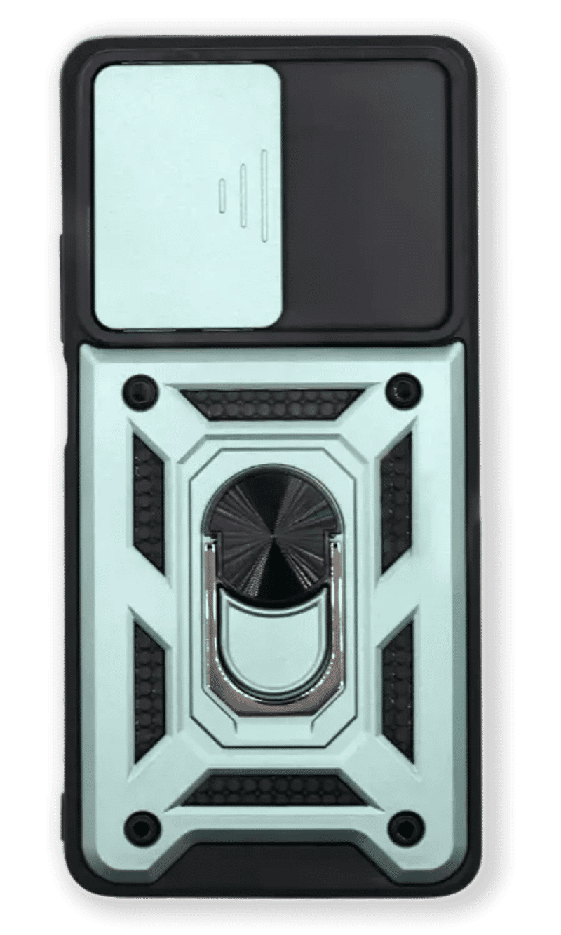 Чохол-накладка Hybrid CamOff+ Ring для Samsung A14 SM-A145F Green