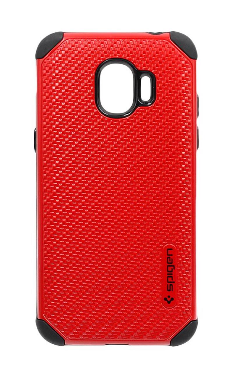 Cover-plate SCP Weaving Hybrid for Samsung J2 2018 SM-J250F Red