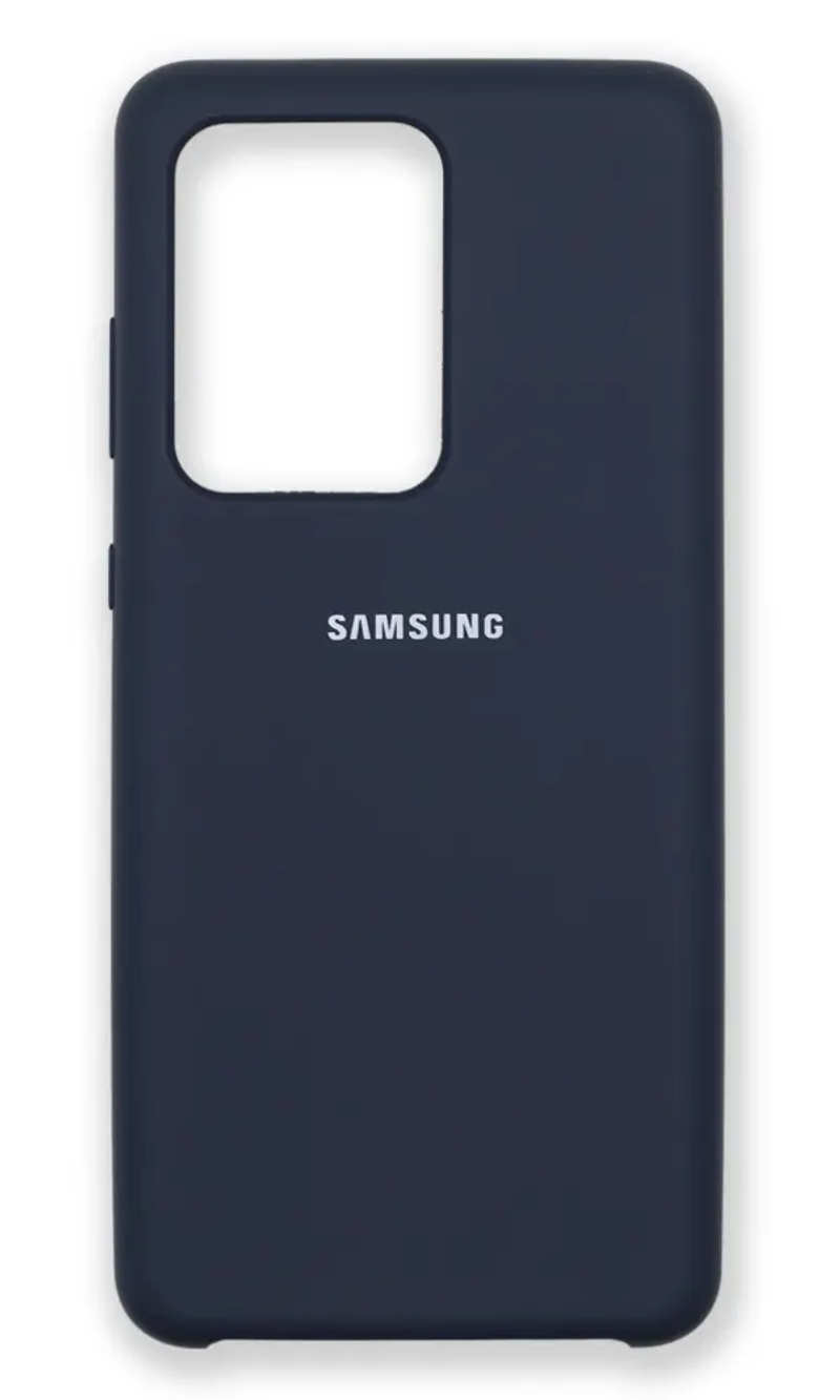 Чохол Silicone Cover для Samsung S20 Ultra SM-G988B Dark Blue