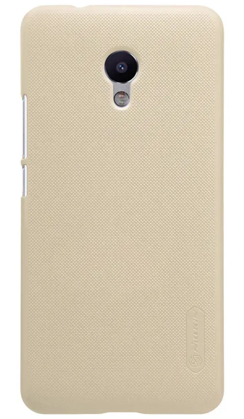 Чохол-накладка Nillkin Super Frosted Shield для Meizu M5S Gold + плівка