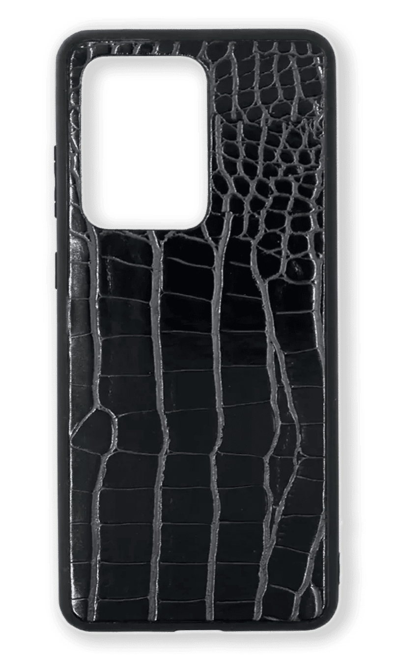 Чохол-накладка Skin Croco для Samsung S20 Ultra SM-G988B Black