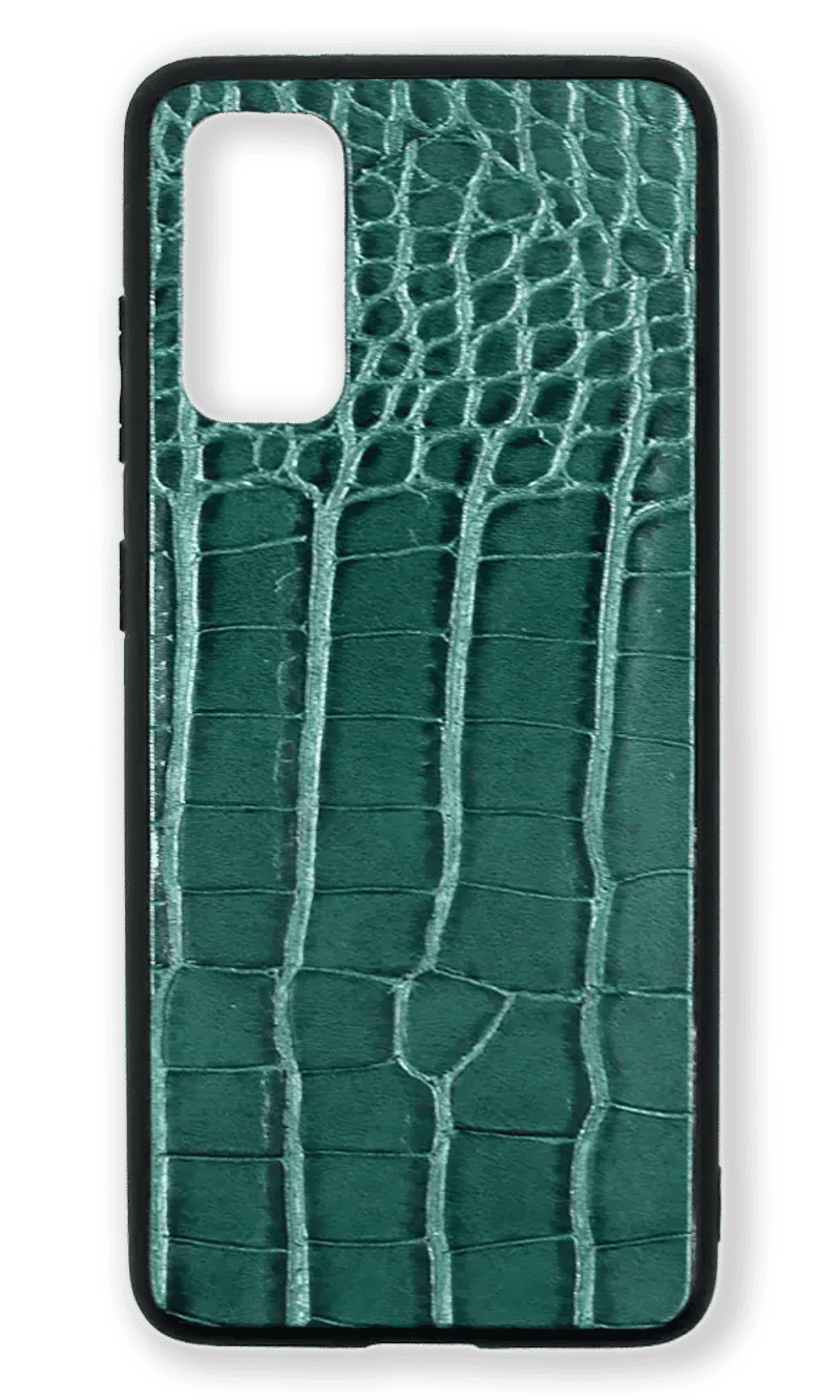 Чохол-накладка Skin Croco для Samsung S20 SM-G980F Green