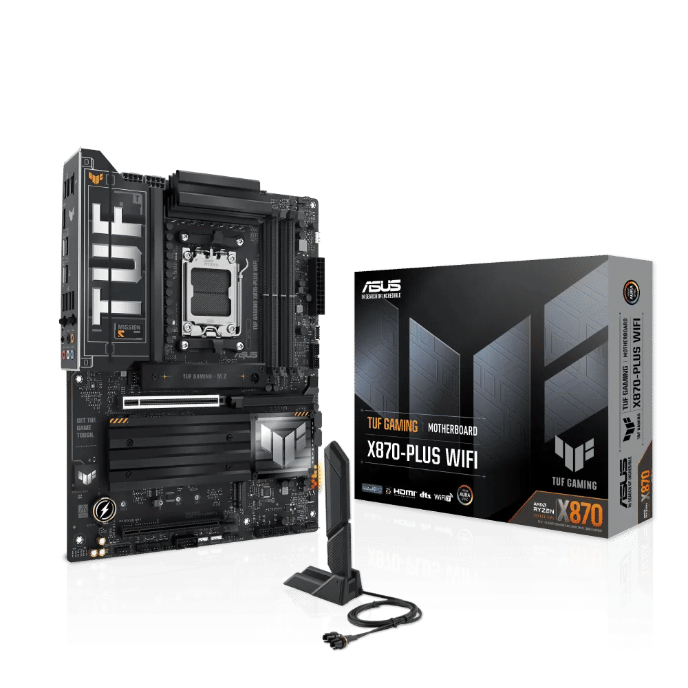 Asus TUF GAMING X870-PLUS WIFI DDR5 AM5 ATX Motherboard