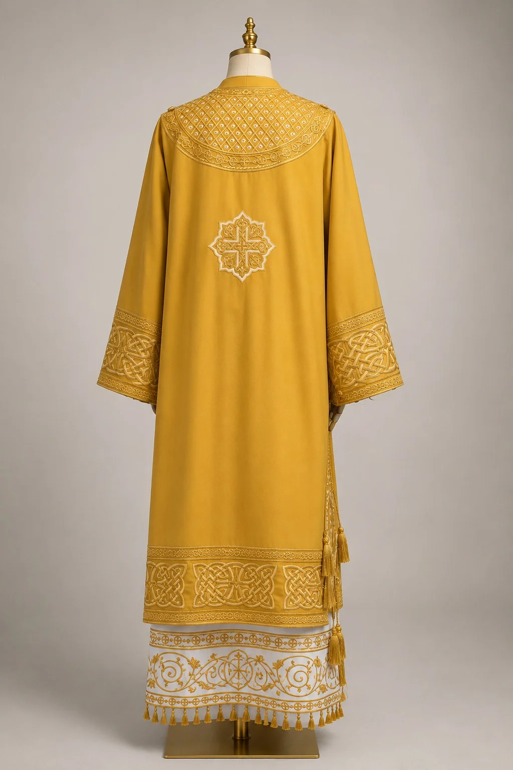 Fully Embroidered Orthodox Bishop Archbishop Light Vestments Set