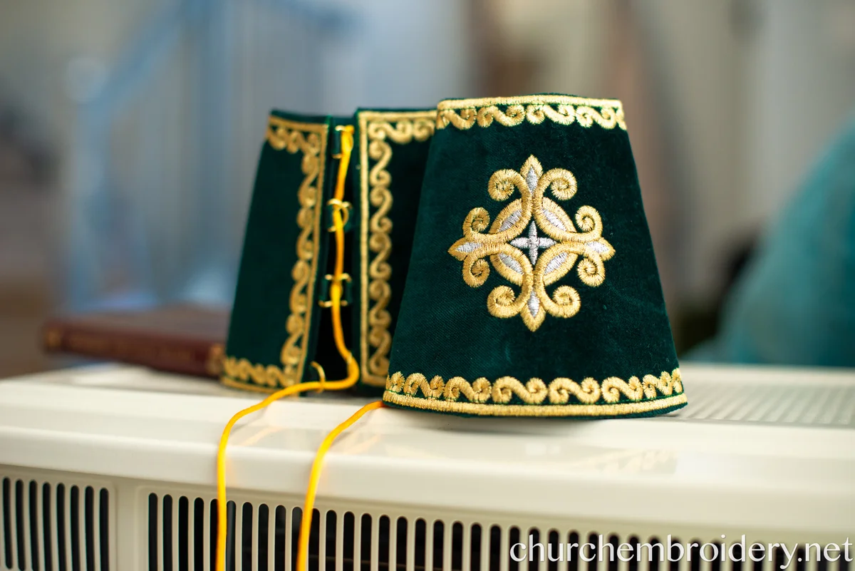 Heavenly Cotton Velvet Clergy Cuffs