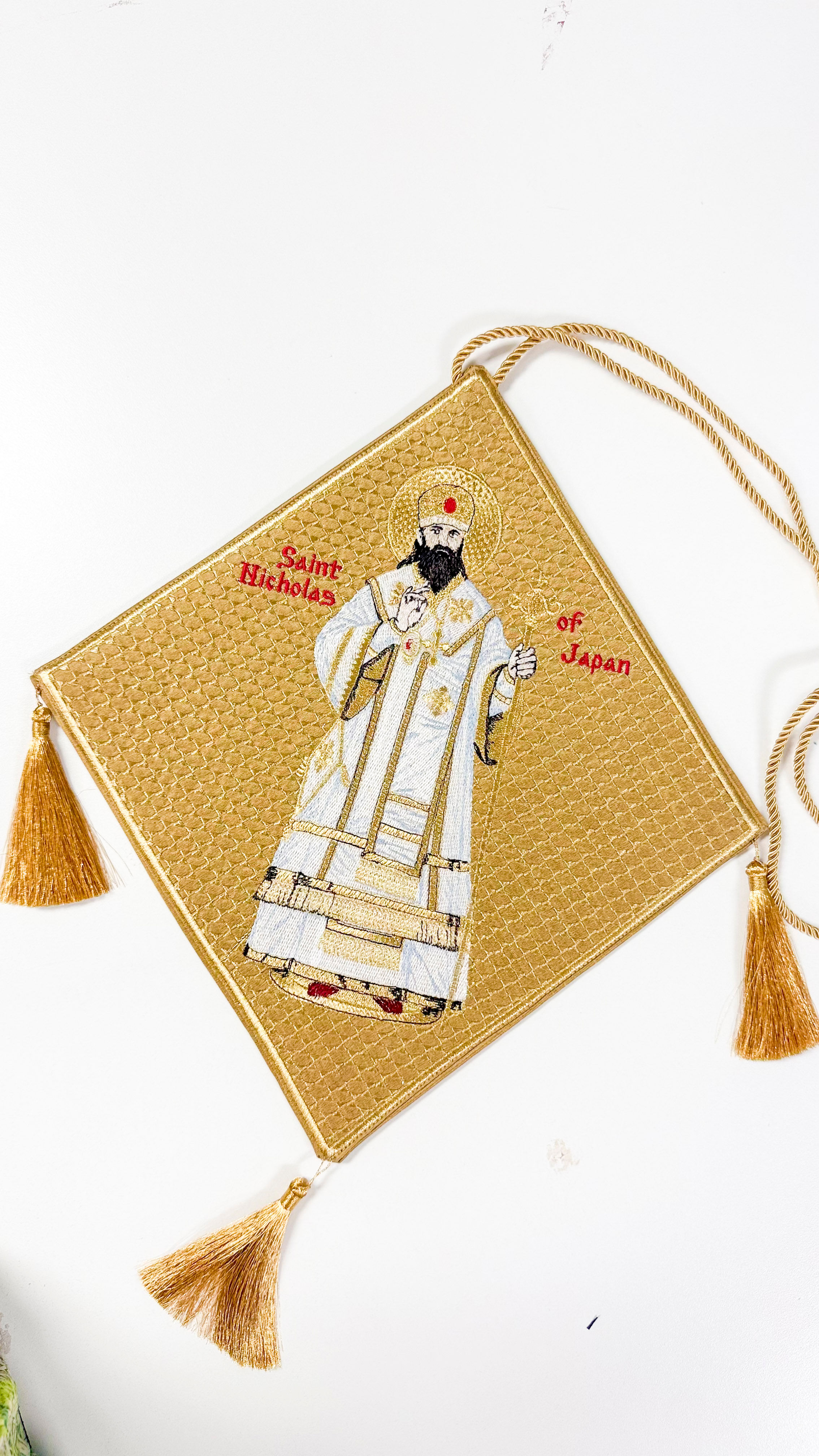 Embroidered Epigonation Saint Nicholas of Japan