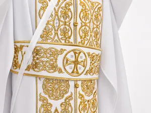 Elegant Silk Orthodox Priest Vestment Set