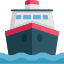 Sea Freight Shipping service icon