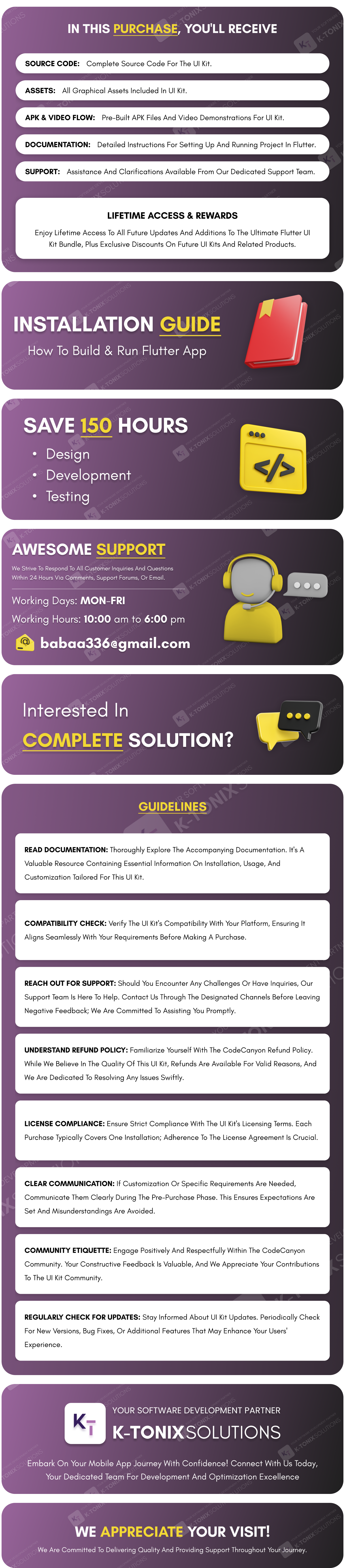 Flutter Mega UI Kit Bundle: The Premium App Bundle Edition | Flutter UI Bundle templates - 2