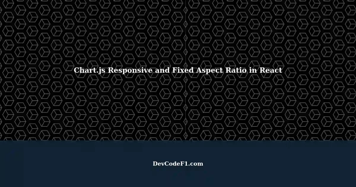 Chart Js Aspect Ratio 